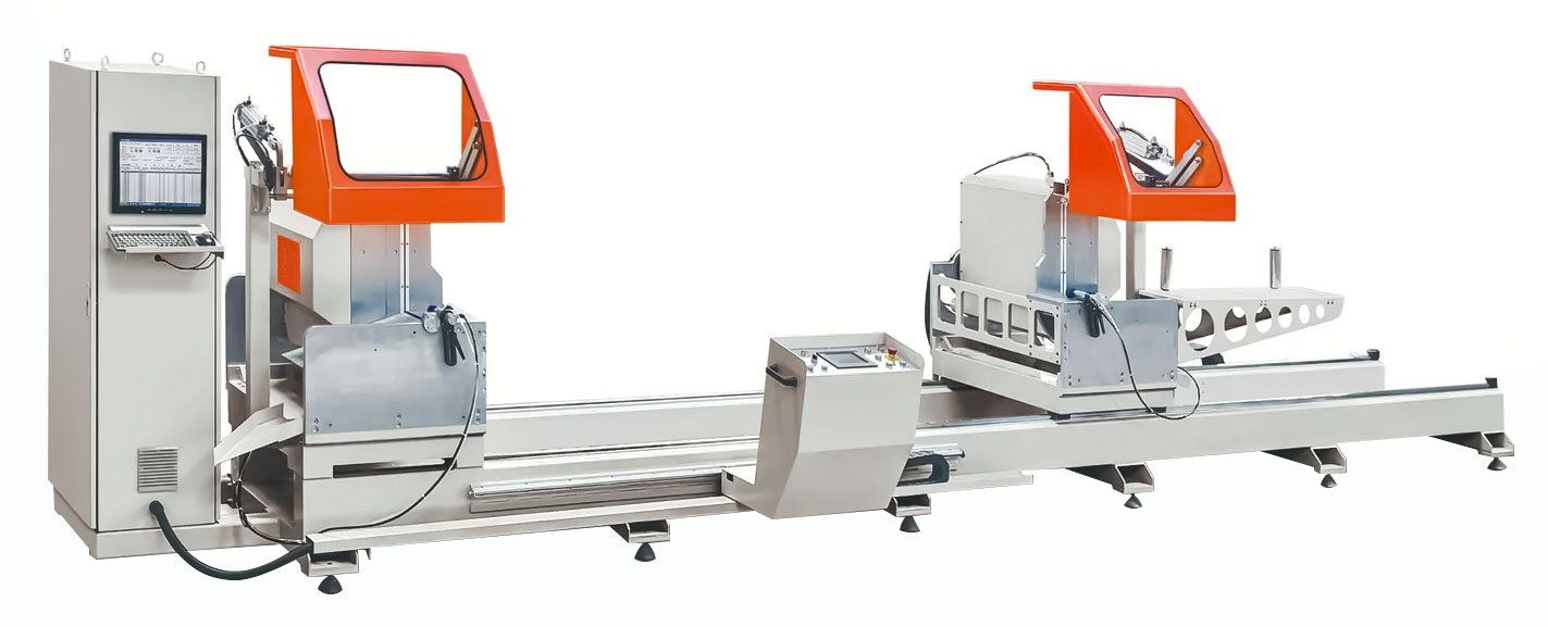 arbitrary angle CNC cutting saw